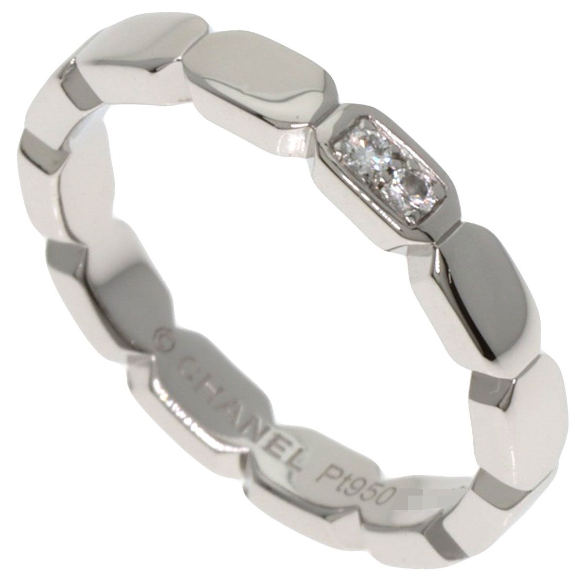 CHANEL シャネル プルミエール プロメス ダイヤモンド 43 リング 指輪 PT950 レディース