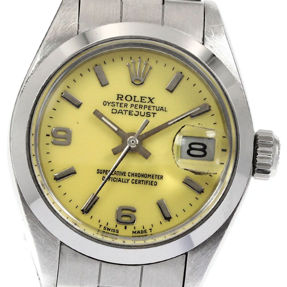 ロレックス ROLEX 6917 デイトジャスト Cal.2030 リダンダイアル 自動巻き レディース_866385