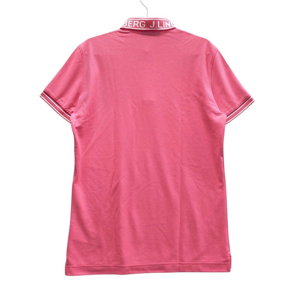 サイズ S J.LINDEBERG ジェイリンドバーグ 071-26350 半袖ポロシャツ ピンク系 240101535682 ゴルフウェア メンズ ストスト