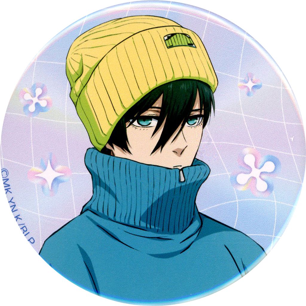 中古】バッジ・ピンズ 糸師凜 「ブルーロック×コラボカフェ本舗2025