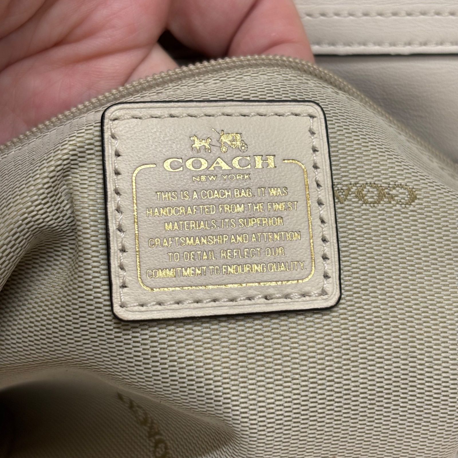 ◎ COACH コーチ ローグ 2way ハンドバッグ ショルダーバッグ レザー 