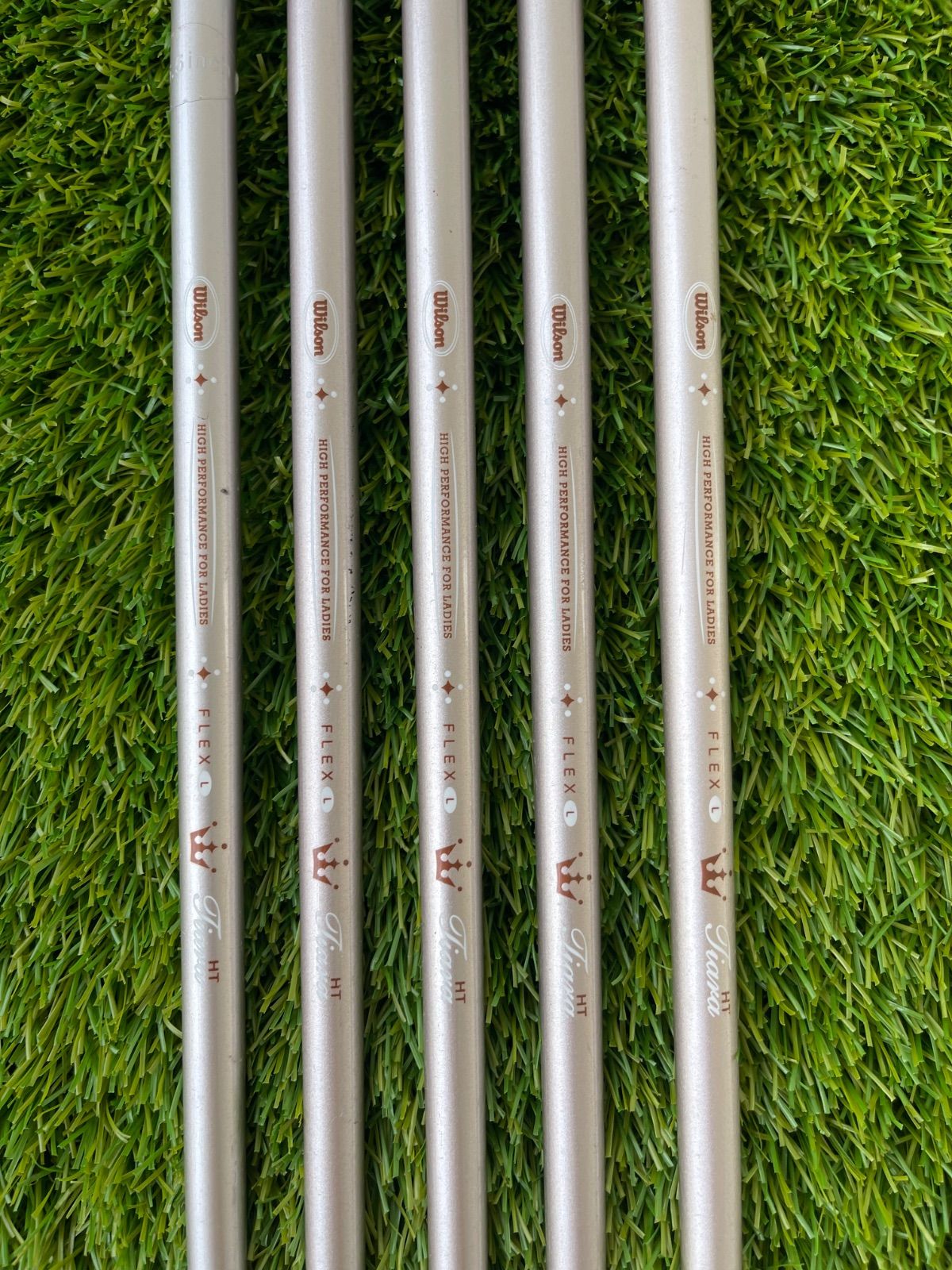  ウィルソン レディース アイアン 5本 Wilson Tiara HT カーボン アイアンセット レディース