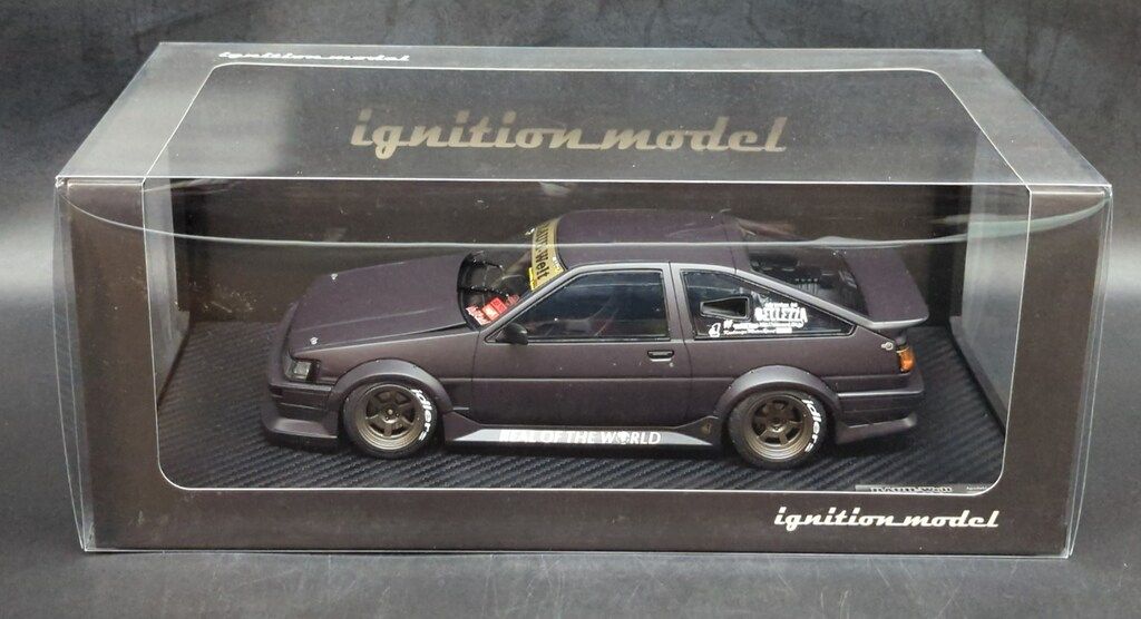 ignition model 1/18 RWB AE86 Matte Black - メルカリ