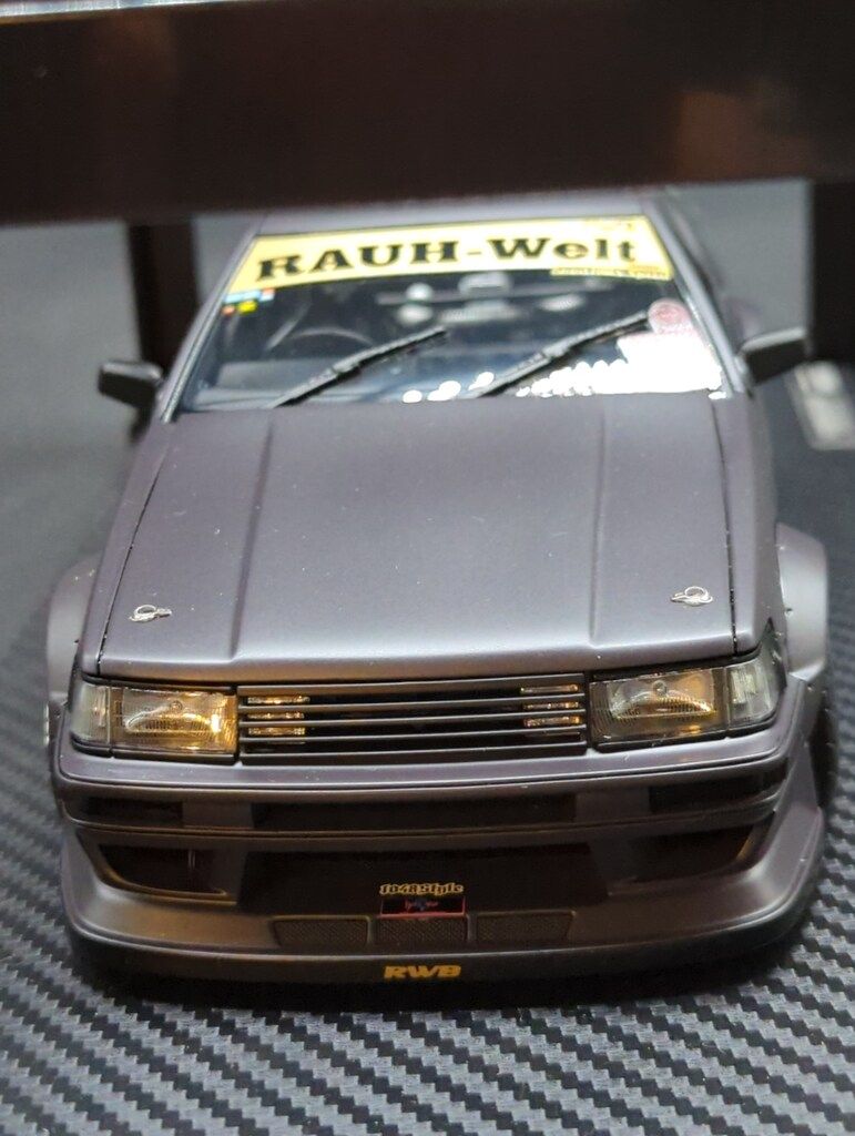 ignition model 1/18 RWB AE86 Matte Black - メルカリ