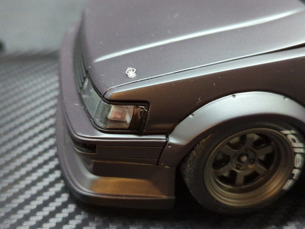 ignition model 1/18 RWB AE86 Matte Black - メルカリ