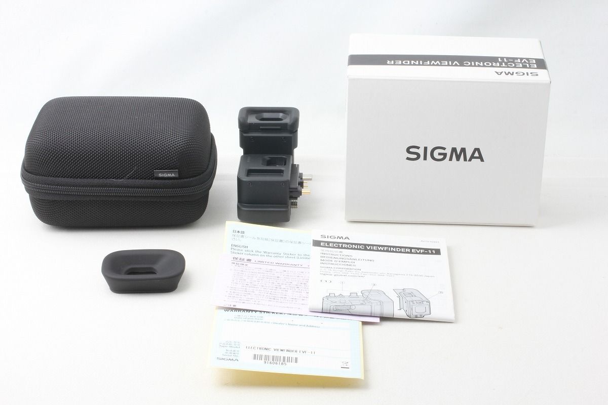 シグマ SIGMA EVF-11 電子ビューファインダー ELECTRONIC VIEWFINDER 完備 元箱 48737