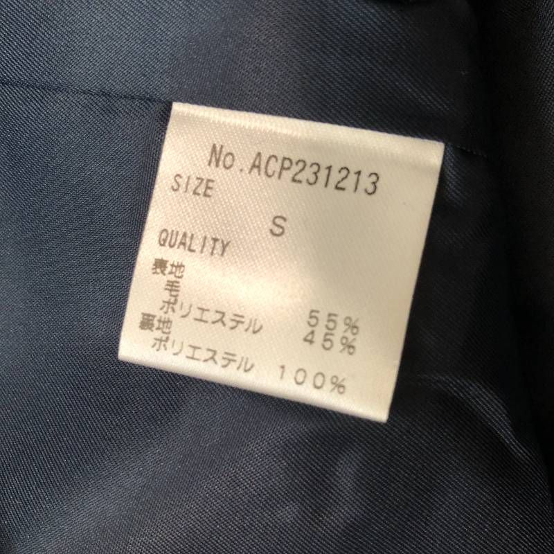 アンコキーヌ ウールミックスツイードダブルブレストジャケット