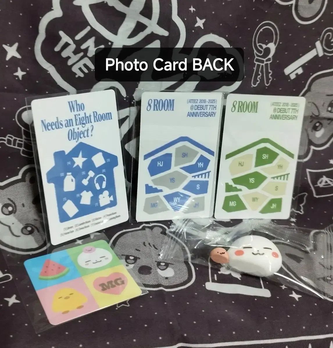 ATEEZ エイティーズ アチズ 8room ポップアップ LUCKY DRAW ミンギ set