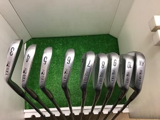 中古】 本間ゴルフ PP-727 ツアーモデル 8S アイアンセット IR 超軽量