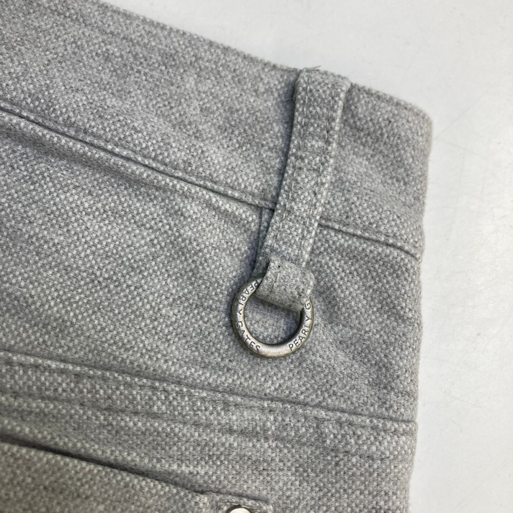 5 パーリーゲイツ メッシュインレー裏起毛パンツ グレー 定価30,800円 サイズ：5 PEARLY GATES パーリーゲイツ 裏起毛 ストレッチパンツ