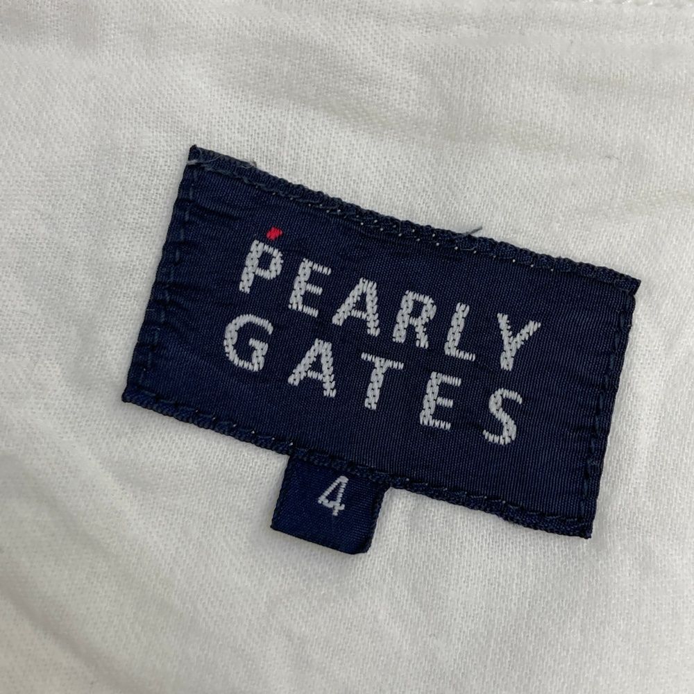 パーリーゲイツ　メンズ　サイズ4 パーリーゲイツ 総柄 ハーフパンツ綿20%混ストレッチ【メンズ サイズ4