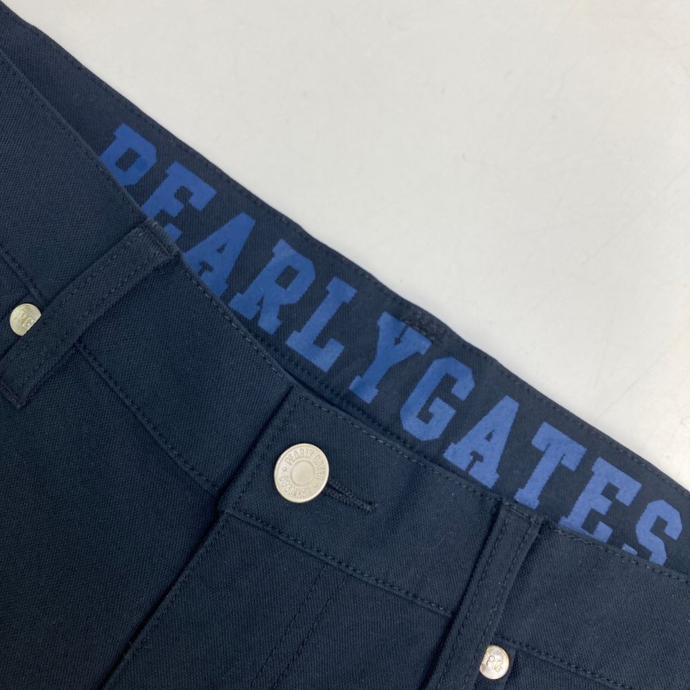 パーリーゲイツ　パンツ　サイズ5 サイズ：5 PEARLY GATES パーリーゲイツ ストレッチパンツ ネイビー系