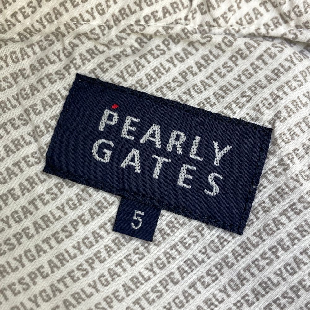 パーリーゲイツ　白パンツ 00サイズ サイズ：4 PEARLY GATES パーリーゲイツ ストレッチパンツ ホワイト系