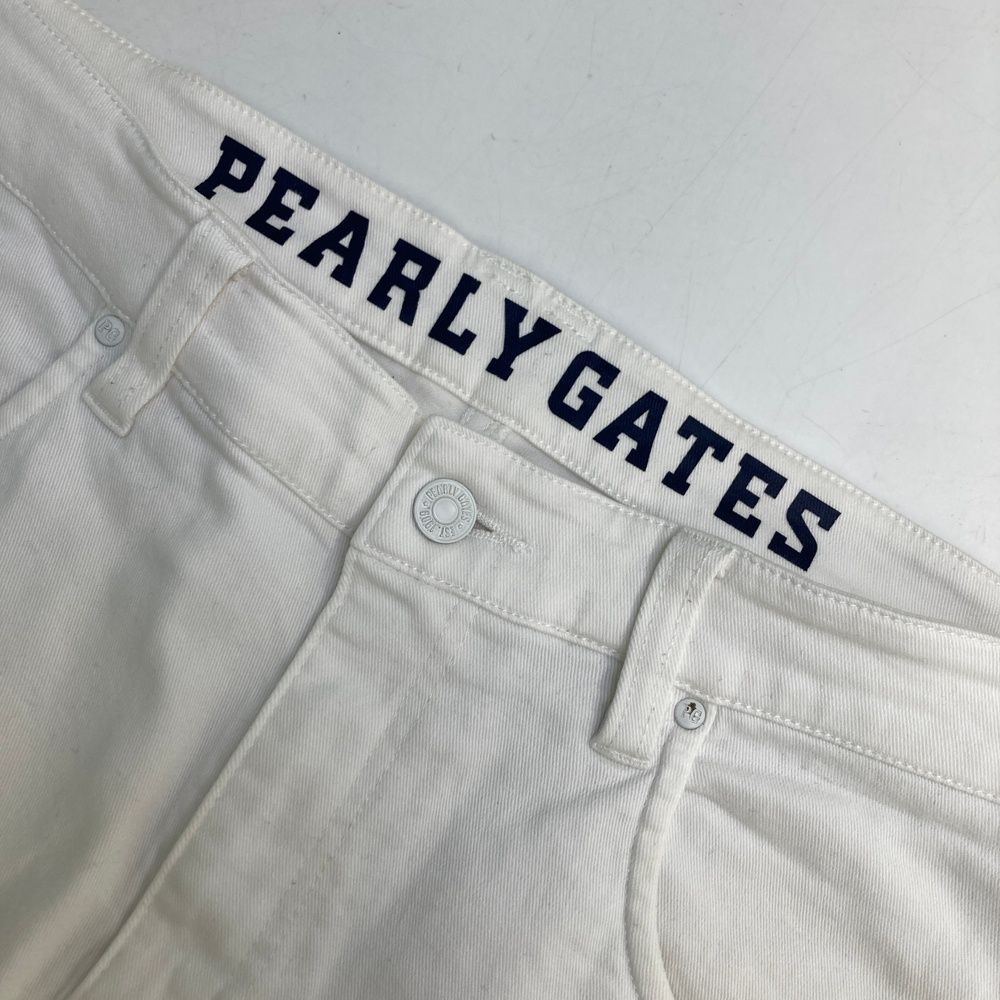 新品　パーリーゲイツ　パンツ　ストレッチ　オフホワイト　シアサッカー　サイズ5 楽天市場】【PREMIUM SALE50%OFF】PEARLYGATES パーリーゲイツEX