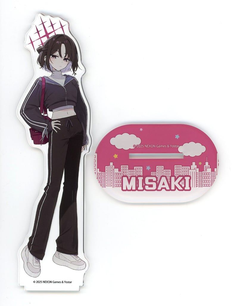 ブルーアーカイブ 抽選会 当選品 A賞 特大 アクリル フィギュア 戒野ミサキ 中古】アクリルスタンド・アクリルパネル 戒野ミサキ デカアクリル