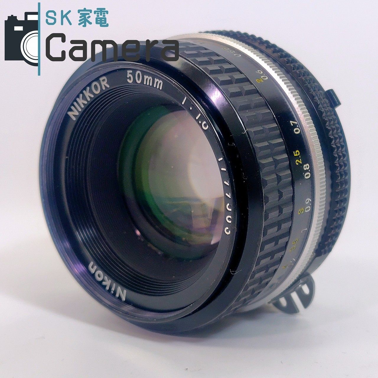 Nikon NIKKOR 50ｍｍ F 1 8 Ai キャップ フィルター 付 ニコン