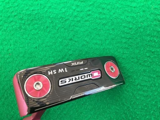 オデッセイ O WORKS PINK 1 W SH 32インチ パター PT スチール フレックスその他 メンズ 男性用 右利き 右用 Cランク ゴルフクラブ