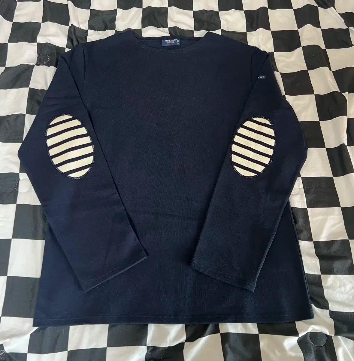 SAINT JAMES セントジェームス メリディアン エルボーパッチ Lサイズ