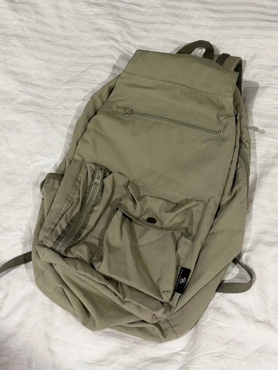 SAN GEAR サンサンギアー ウェビング ポケットバッグ ベージュ バックパック