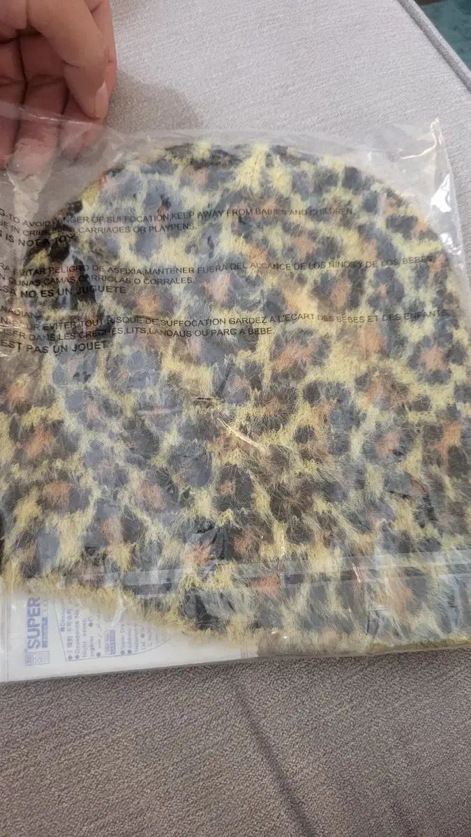 STUSSY レオパード ビーニー スカルキャップ