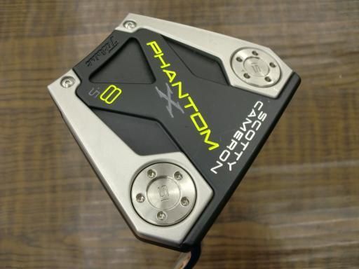 タイトリスト SCOTTY CAMERON PHANTOM X 8.5 34インチ パター PT スチール フレックスその他 メンズ 男性用 右利き 右用 Cランク ゴルフクラブ