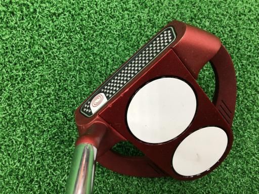オデッセイ O WORKS RED 2 BALL FANG S 34インチ パター PT スチール フレックスその他 メンズ 男性用 右利き 右用 Cランク ゴルフクラブ