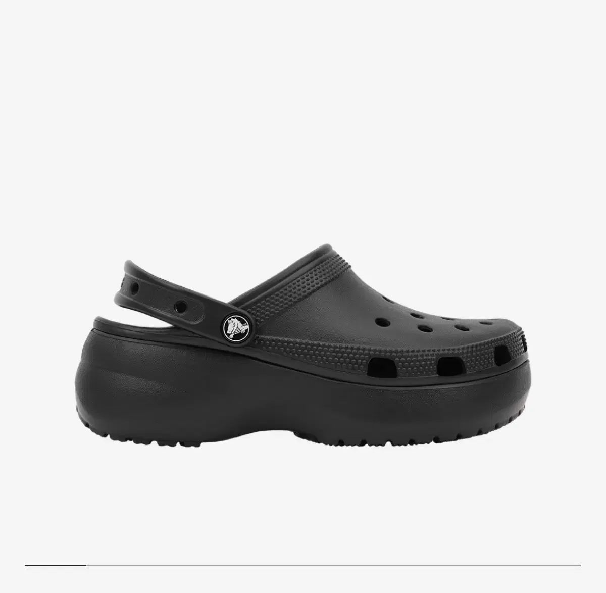 Crocs クロックス フラットフォーム クロッグ ブラック 240 w7