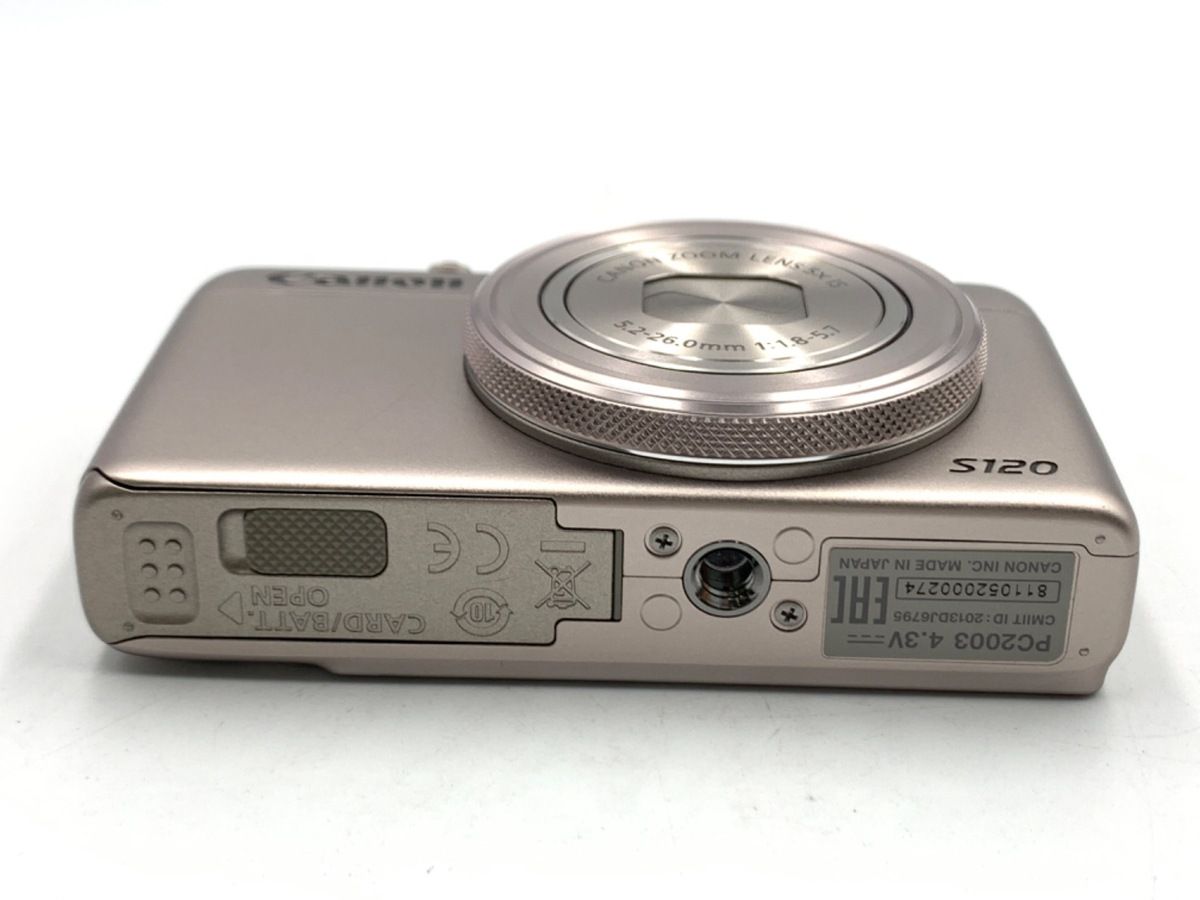 キヤノン PowerShot S 120 シルバー コンパクトデジタルカメラ デジタルカメラ