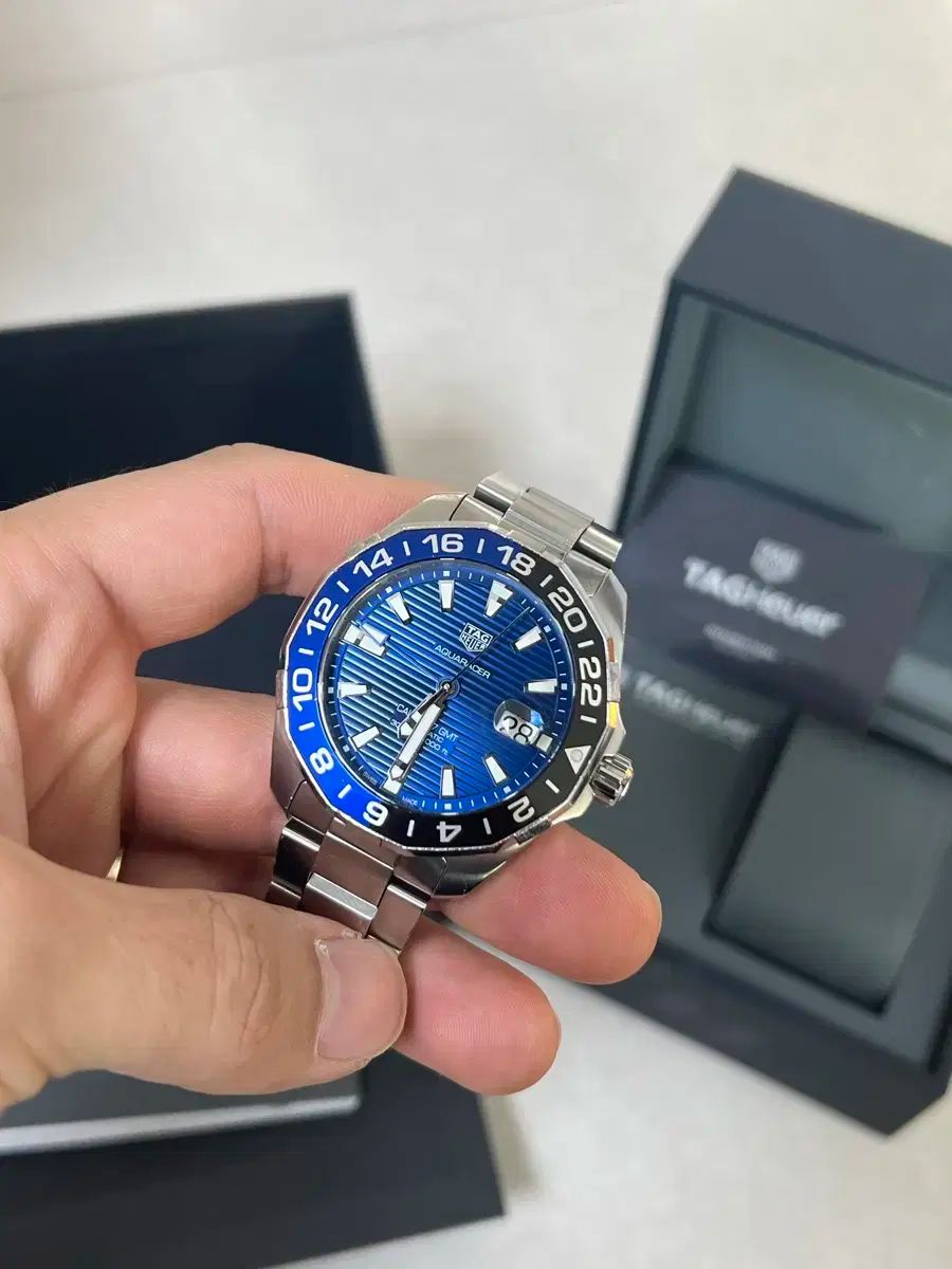 タグ ホイヤー アクアレーサー GMT バットマン オートマティック フルセット