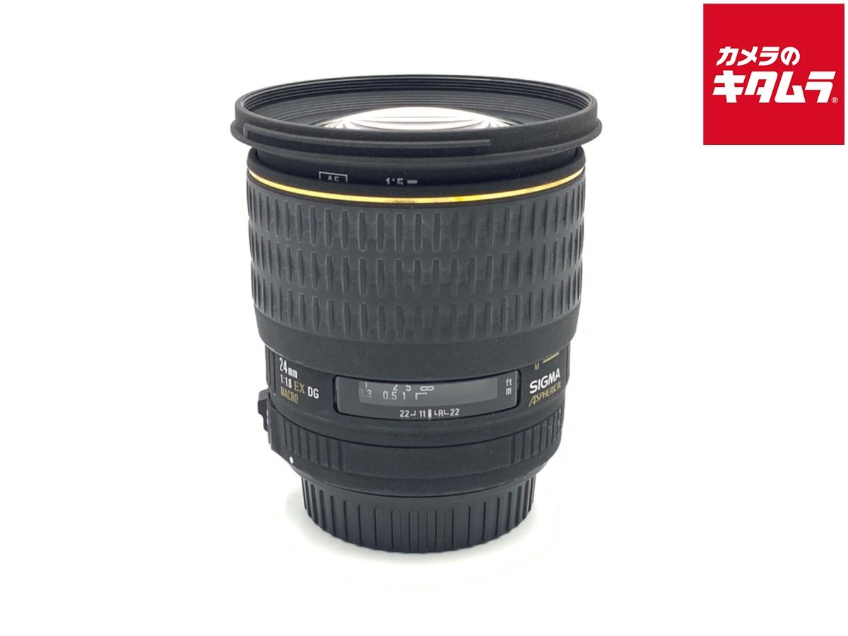 並品 シグマ 24mm F1.8 EX DG ASP MACRO キヤノン用
