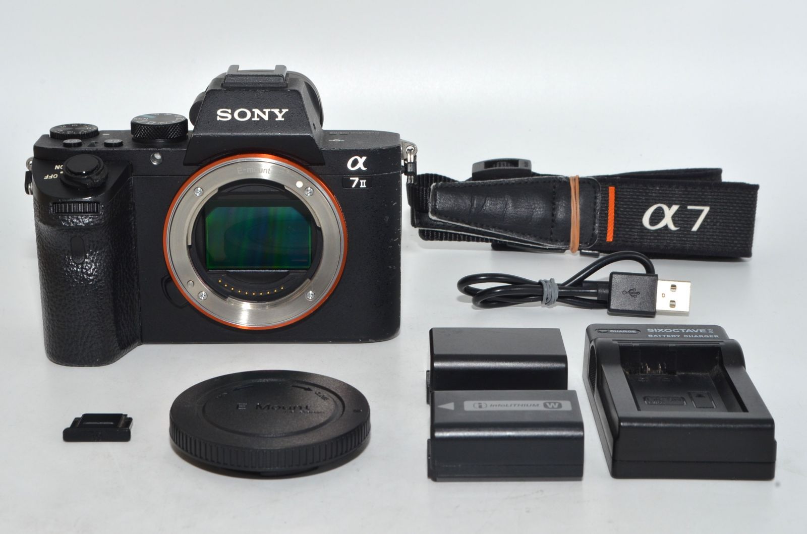  250957 SONY ソニー フルサイズ ミラーレス一眼カメラ α7 II ボディ レンズなし ブラック ILCE 7 M 2 ミラーレス一眼 デジタルカメラ