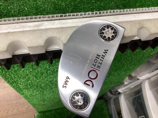 オデッセイ WHITE HOT OG 6 MS 33インチ パター PT スチール フレックスその他 メンズ 男性用 右利き 右用 Cランク ゴルフクラブ