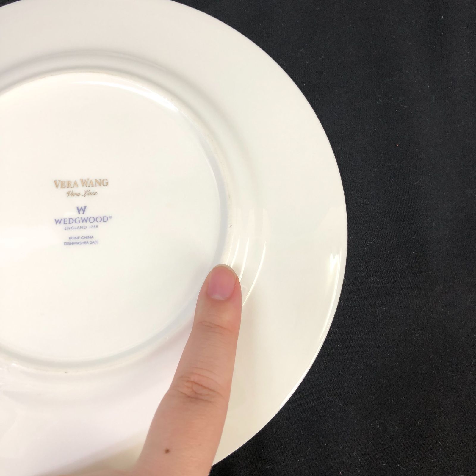 ヴェラリーフデザートプレート 草花