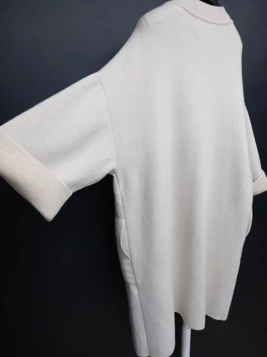 秋冬カシミア100 ロングカーディガン