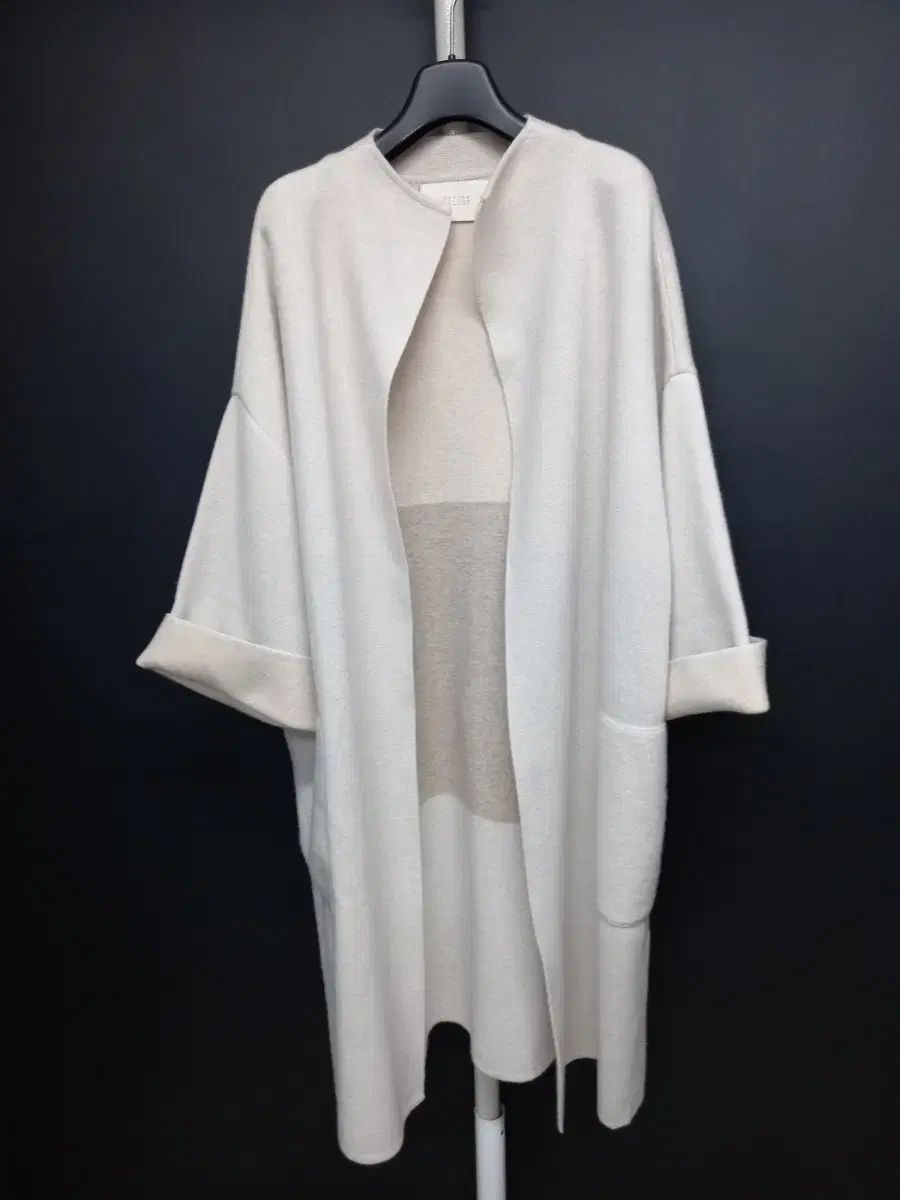 秋冬カシミア100 ロングカーディガン