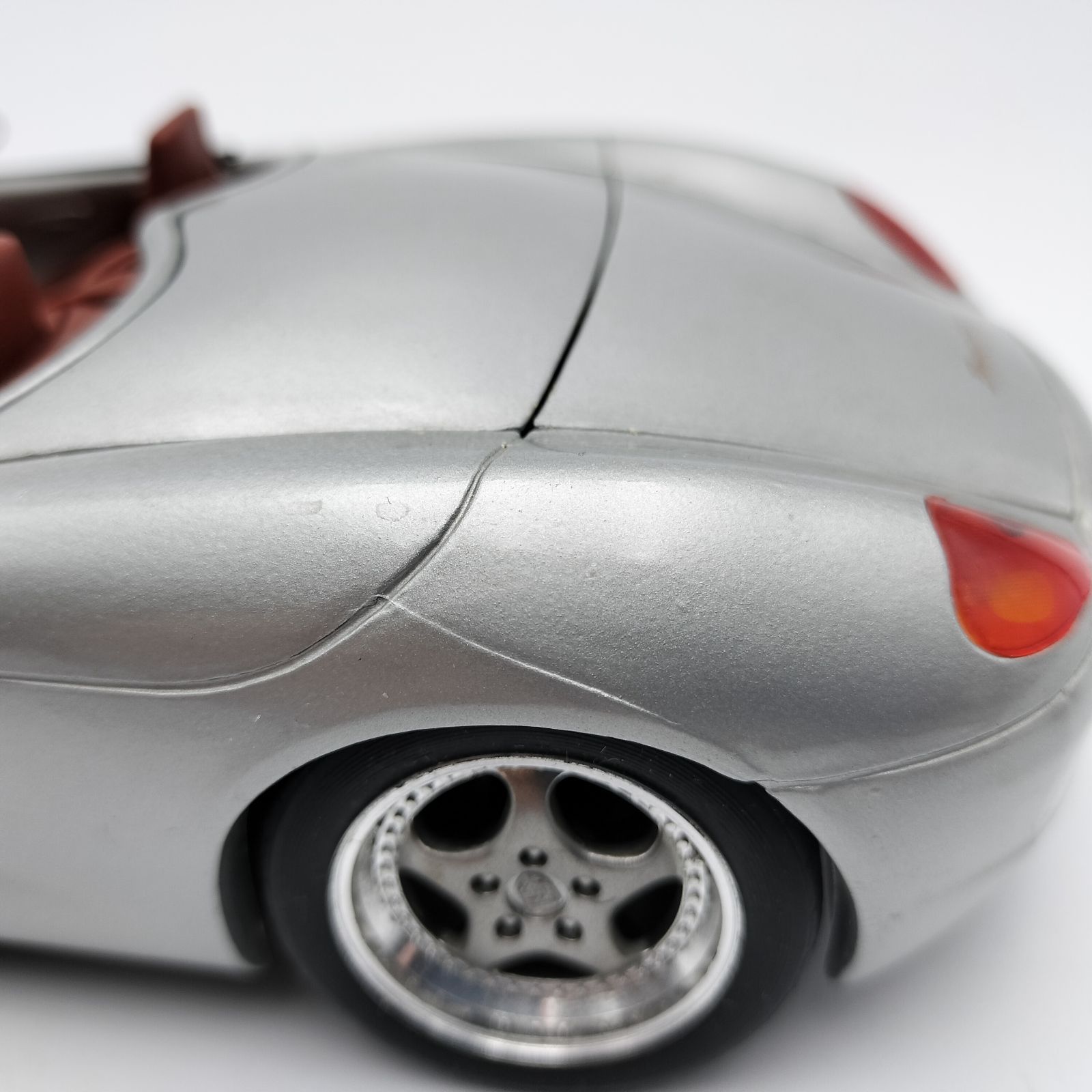 Maisto】Porsche Boxster ポルシェ ボクスター シルバー 1/18 ダイ