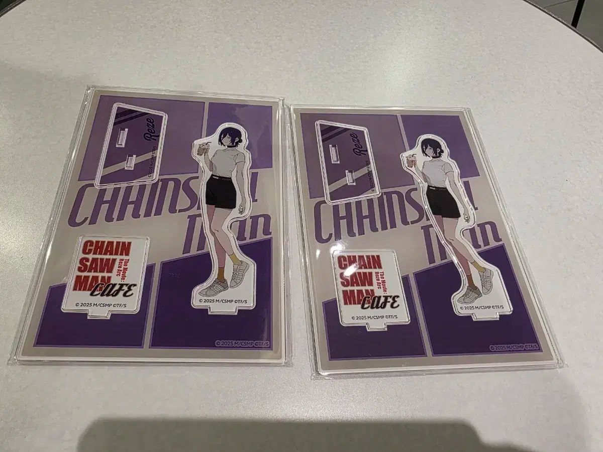 チェンソーマン レゼ ポップアップカフェ アクリル スタンド