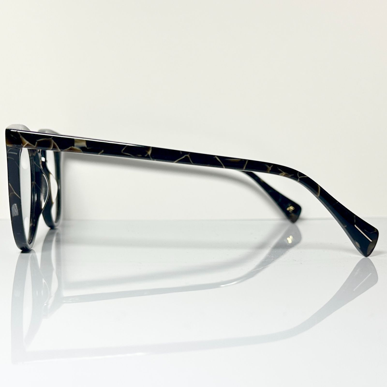 Yohji Yamamoto ヨウジヤマモト Y s YS1002 134 茶色 メガネ 純正ケース付き Y3 フランス製 キャット型 MERCADOAVALIA_COM_BR