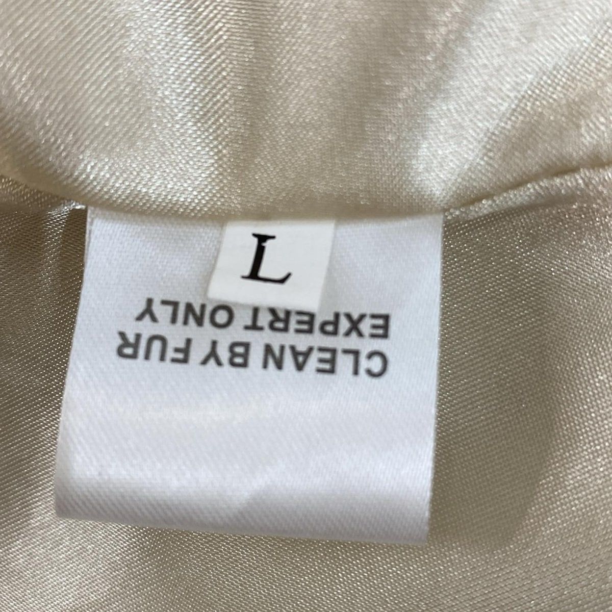 cocon japan ココンジャパン コート サイズL レディース - ベージュ 毛皮 長袖 秋 冬 GULLKHAN_COM