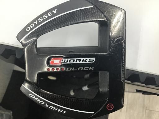 オデッセイ O WORKS BLACK MARXMAN S 35インチ パター PT スチール フレックスその他 メンズ 男性用 右利き 右用 Cランク ゴルフクラブ