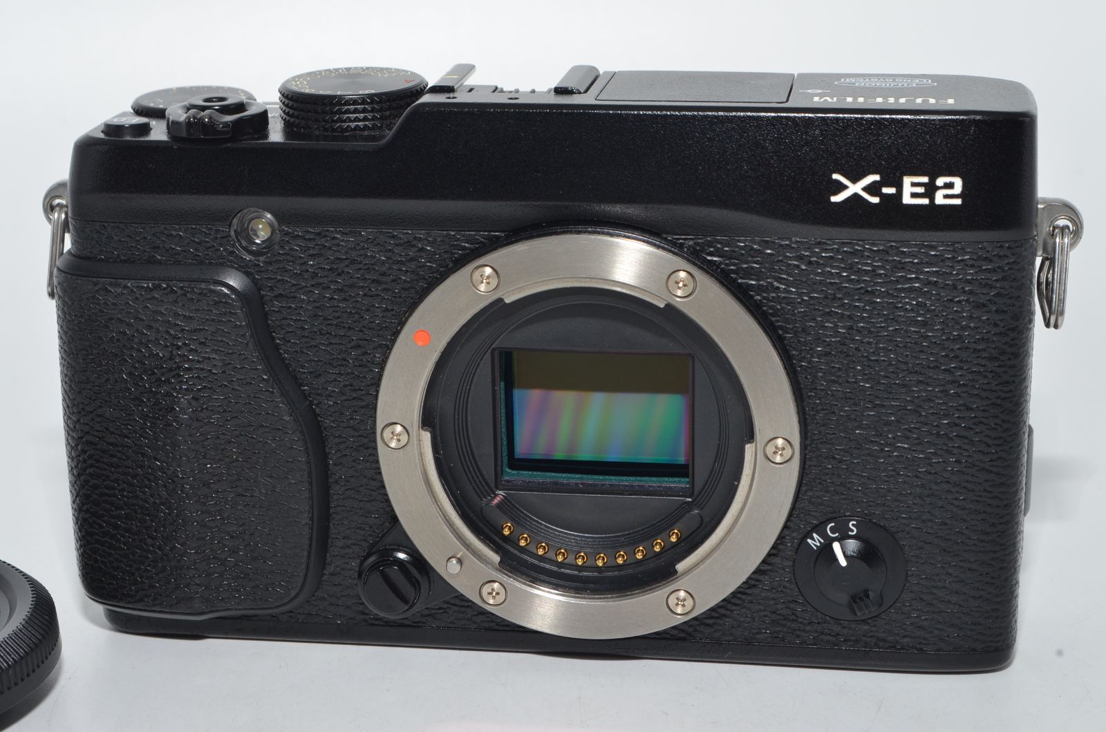 250963 上 FUJIFILM ミラーレス一眼 X-E2 ボディ ブラック F FX-X-E2B