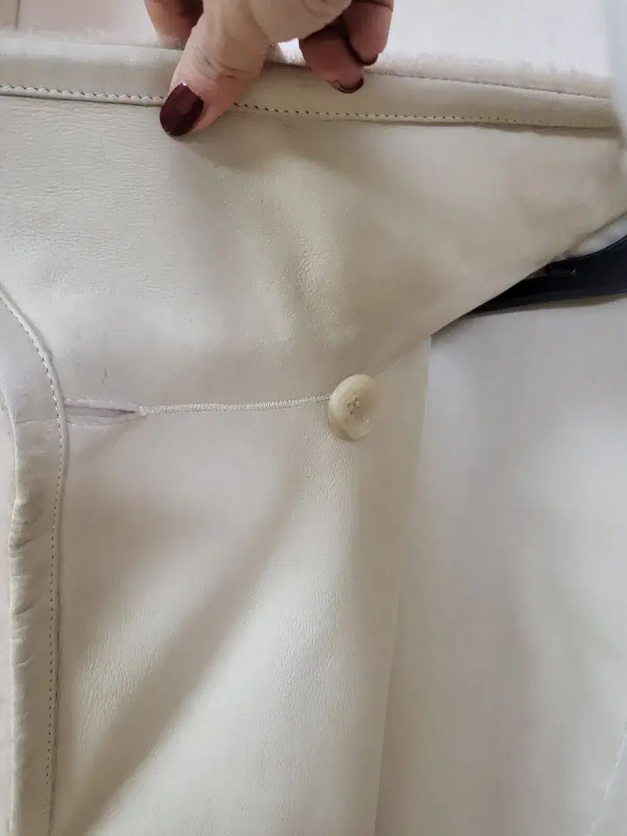 MAX MARA マックスマーラ ベージュ シープスキン ショート コート 66 GULLKHAN_COM