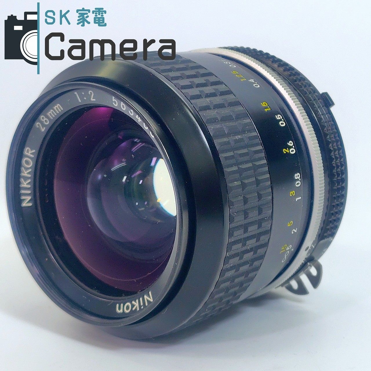 Nikon NIKKOR 28ｍｍ F 2 Ai ニコン キャップ付