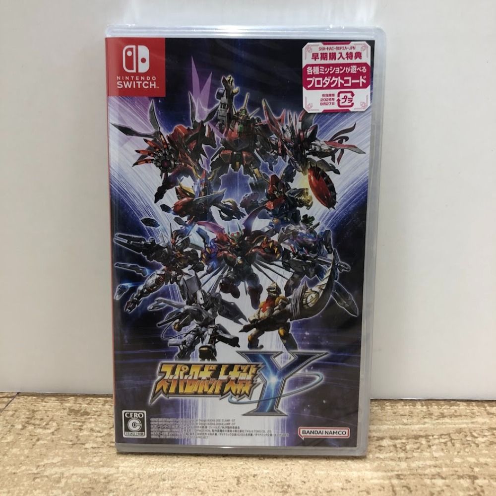 08w13849【未開封品】Nintendo Switch 『スーパーロボット大戦Y