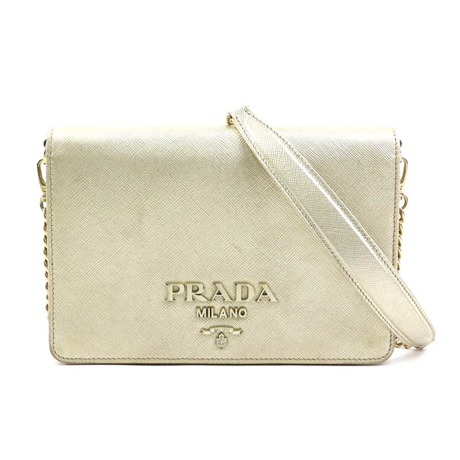 プラダ PRADA チェーンウォレット ショルダーバッグ