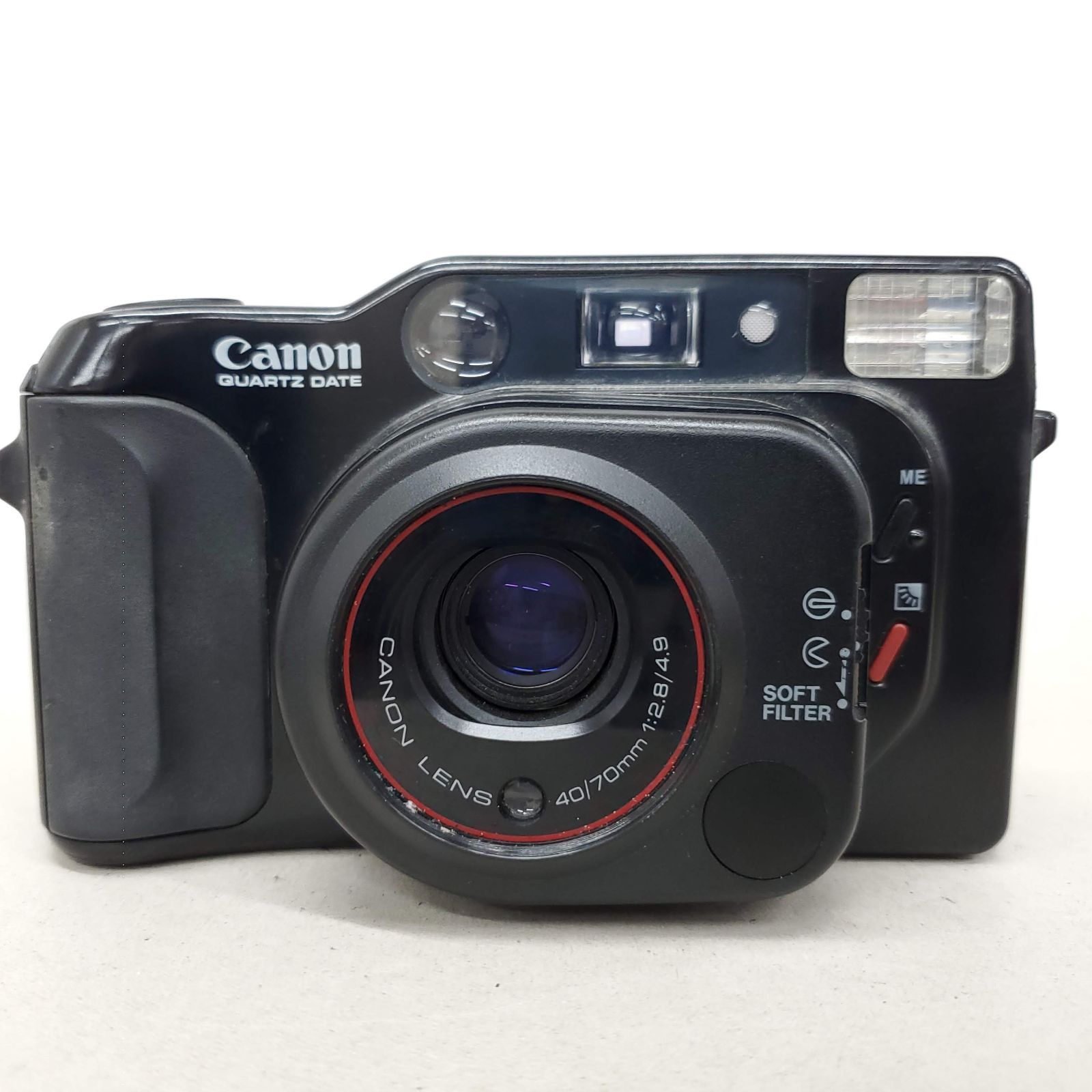 動作 済 Canon Autoboy TELE QUARTZ DATE F1030-10v