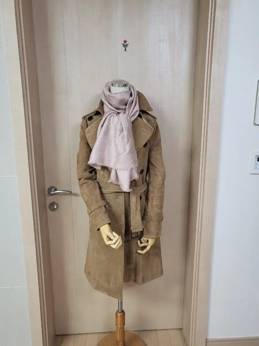 コーチ スウェード トレンチ コート 55