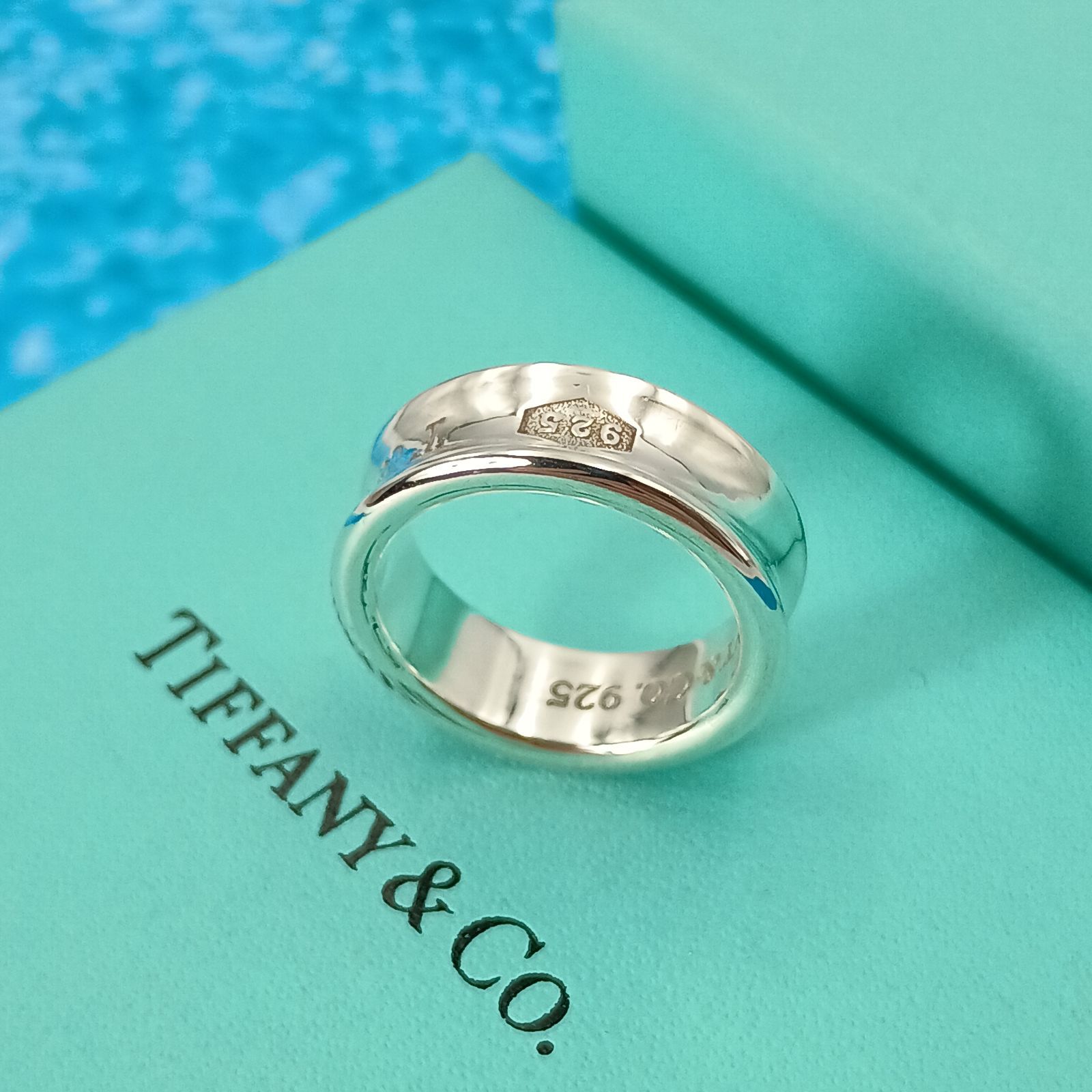 ティファニー　ナローリング　12号　指輪　Tiffany シルバー　1837 TIFFANY&Co.ティファニー 12号 ナローリング 1837 シルバー925 指輪