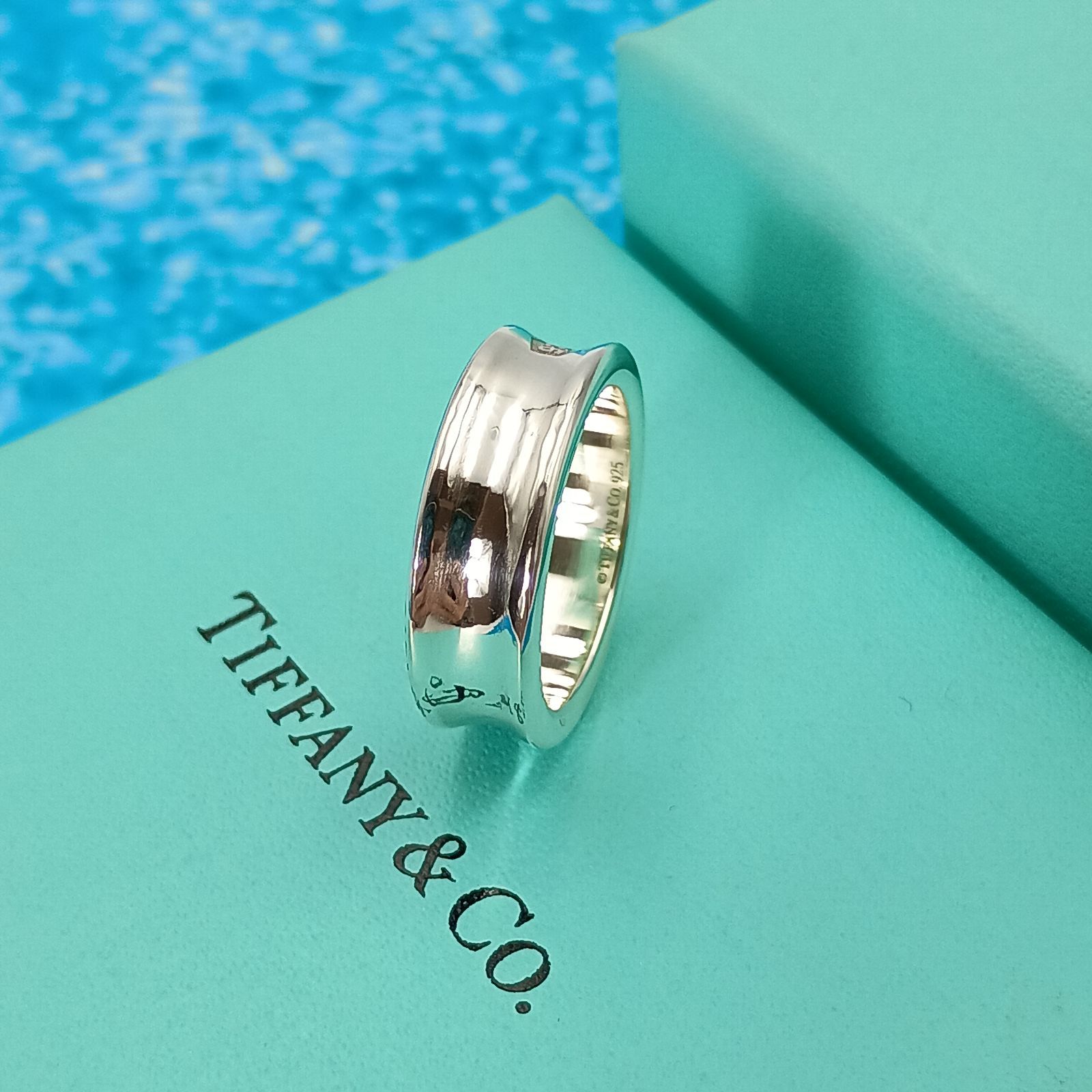 Tiffany リング 指輪 シルバー 925 ティファニー ナローリング Tiffany ティファニー ナローリング 12号 SV925 シルバー TIFFANY&Co