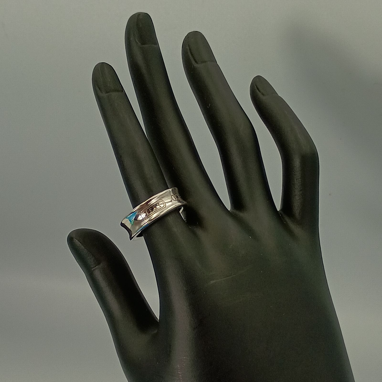 極美品✨ティファニー　ナローリング　指輪　シルバー925 磨き上げ済み　12号 極美品✨ティファニー ナローリング 指輪 シルバー925 磨き上げ済み 12